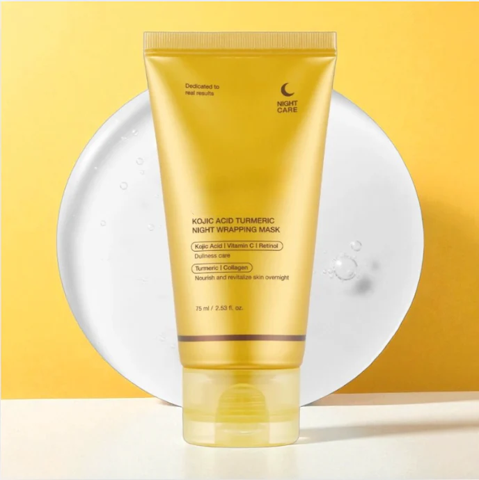 kojic Acid Turmeric Collagen Overnight Face Mask